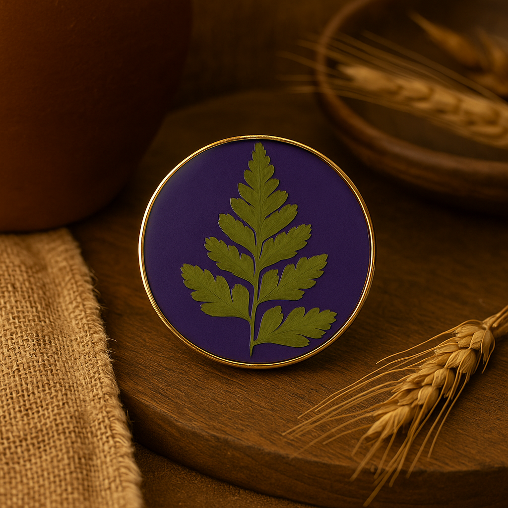 Fern Circle Brooch – Nobility & Drama
