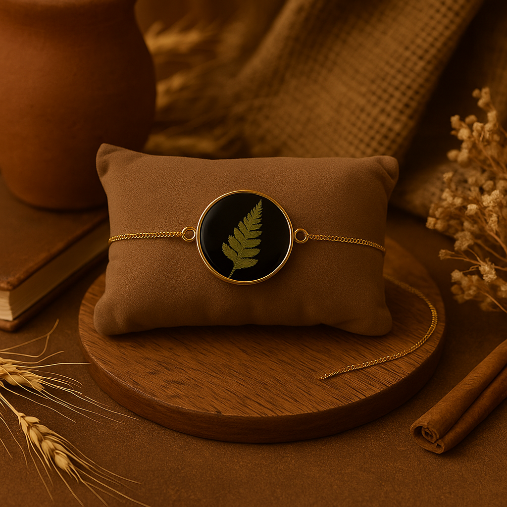 Fern Circle Bracelet – Strong & Grounded