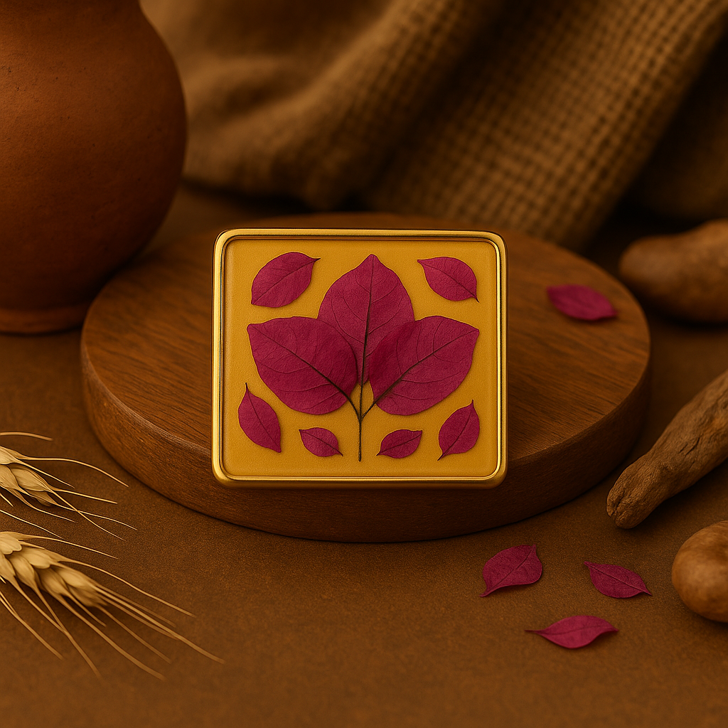 Bougainvillea Brooch 2