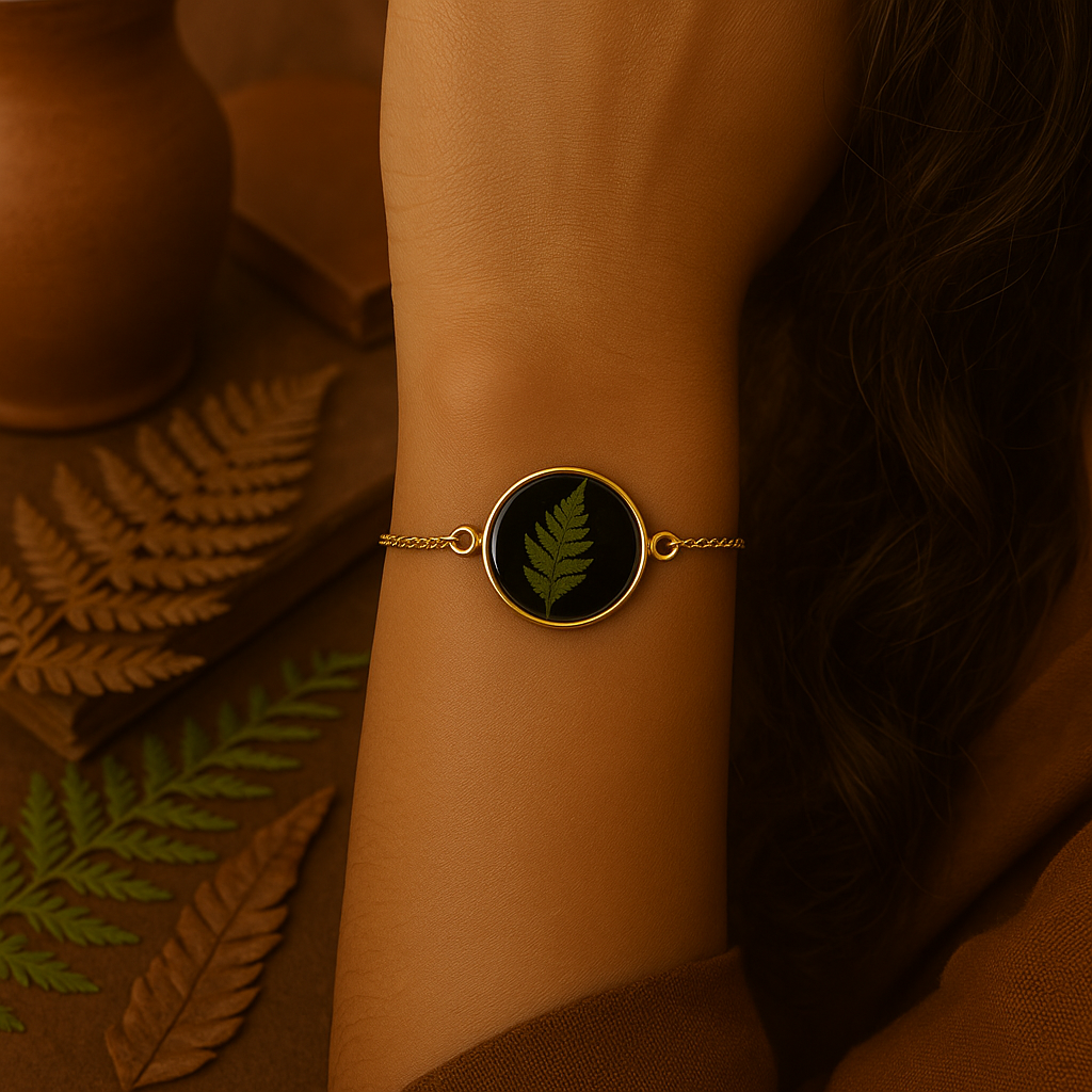 Fern Circle Bracelet – Strong & Grounded