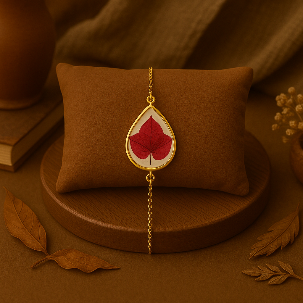 Bougainvillea Teardrop Bracelet – Gentle & Renewing